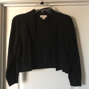 Cropped Cardigan Sweater